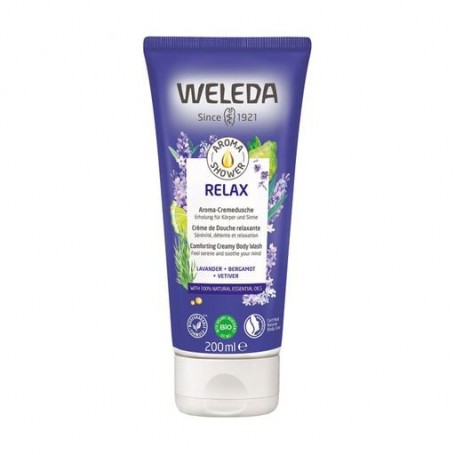 Крем-гель для душа Weleda Aroma Relax Comforting Creamy Body Wash, 200 мл