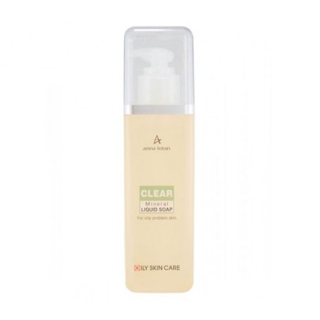 Гигиеническое минеральное мыло Anna Lotan Clear Mineral Liquid Soap для жирной проблемной кожи, 200 мл