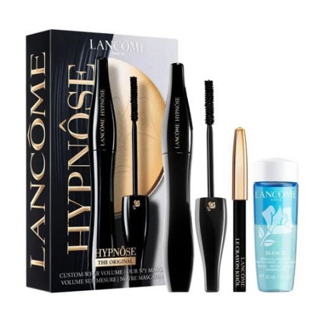 Набор Lancome (тушь для ресниц Hypnose, 6.5 мл + карандаш для глаз Mini Le Crayon Khol 01 Noir, 0.7 г + средство для снятия маки