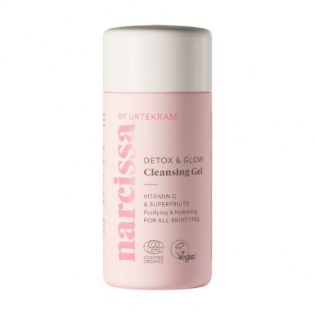 Очищающий гель для лица Urtekram Narcissa Detox & Glow Cleansing Gel, 150 мл