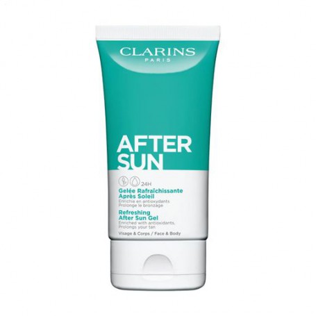 Освежающий гель после загара для лица и тела Clarins Refreshing After Sun Gel 24H, 150 мл