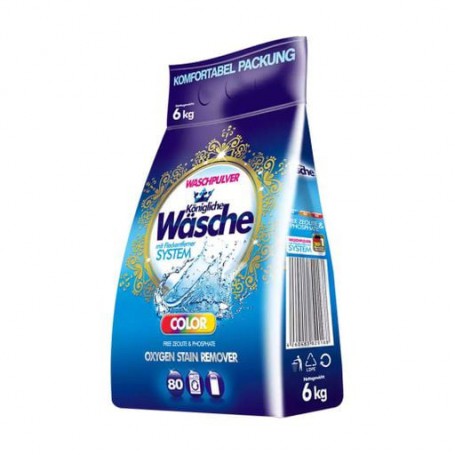 Стиральный порошок Konigliche Wasche Color, 80 стирок, 6 кг