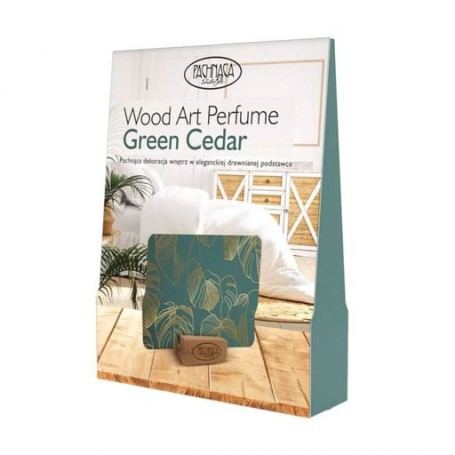 Аромат для дома Pachnaca Szafa Wood Art Perfume Green Cedar, 13.5*8.5 см