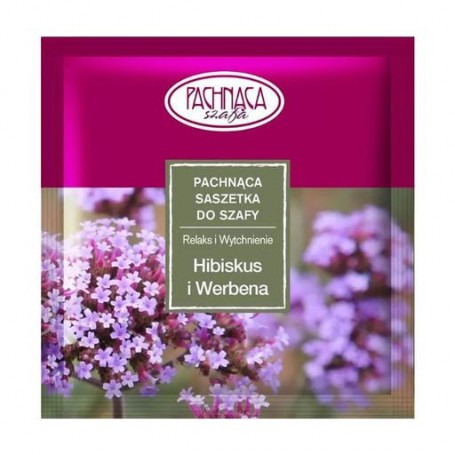 Ароматическое саше для гардероба Pachnaca Szafa Hibiskus Werbena, 5.5 г