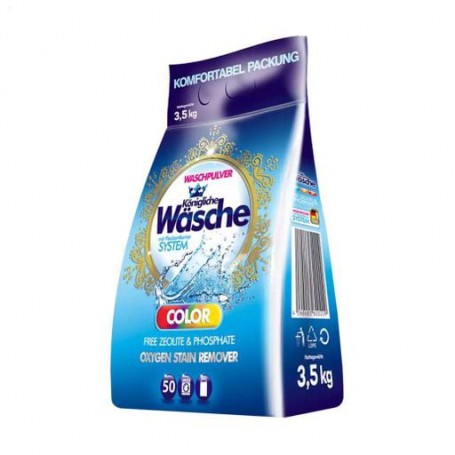 Стиральный порошок Konigliche Wasche Color 50 стирок, 3.5 кг