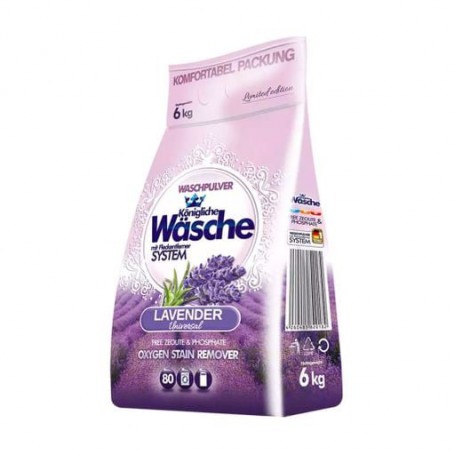Стиральный порошок Konigliche Wasche Lavender 80 стирок, 6 кг