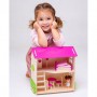 Деревянный коттедж для куклы Vladi Toys, от 3 лет (RW1001)