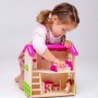 Деревянный коттедж для куклы Vladi Toys, от 3 лет (RW1001)