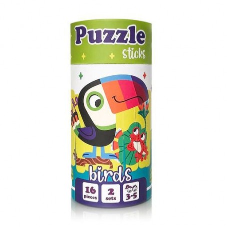 Пазлы-палочки Vladi Toys Birds от 3 лет, 18 элементов (RK1090-04)