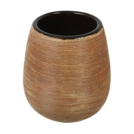 Стакан для зубных щеток Volver Bees Beige, 10*8 см (37031)
