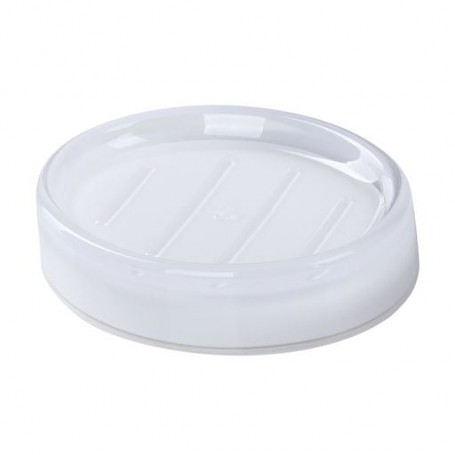 Мыльница Vanstore Мисти, белая, 10.3*3*12.8 см (TL-1580-4W)
