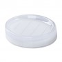 Мыльница Vanstore Мисти, белая, 10.3*3*12.8 см (TL-1580-4W)