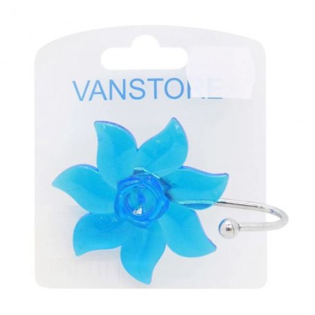 Крючок Vanstore синий цветок, 3*10*7 см (TL-2031-7ВB)