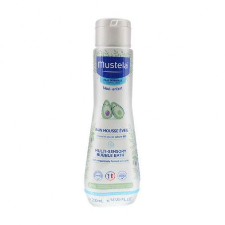 Детская пена для ванны Mustela Bebe Multi-Sensory Bubble Bath, 200 мл