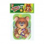 Магнитные пазлы Vladi Toys А5 Мишка, от 3 лет, 12 деталей (VT3205-35)