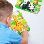 Магнитные пазлы Vladi Toys А5 Жирафы, от 3 лет, 12 деталей (VT3205-62)