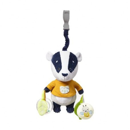 Развивающая игрушка-подвеска для коляски BabyOno Барсук Эдмонт, с рождения (1435)