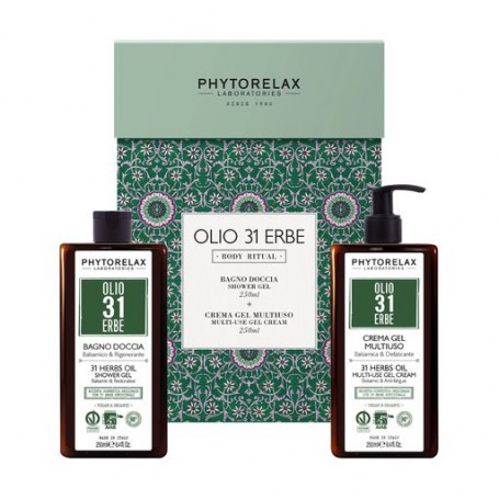 Набор для тела Phytorelax Laboratories 31 Herbs (гель для душа, 250 мл + крем-гель для тела, 250 мл)