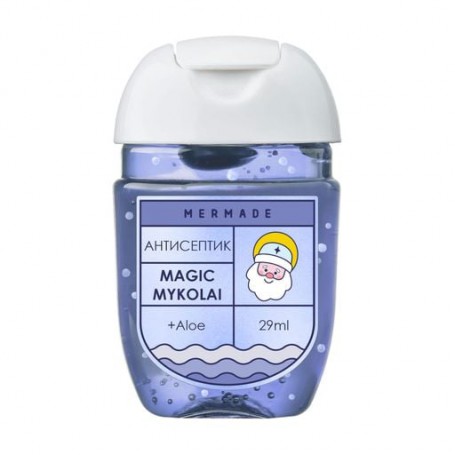 Антисептик для рук Mermade Magic Mykolai с алоэ, 29 мл