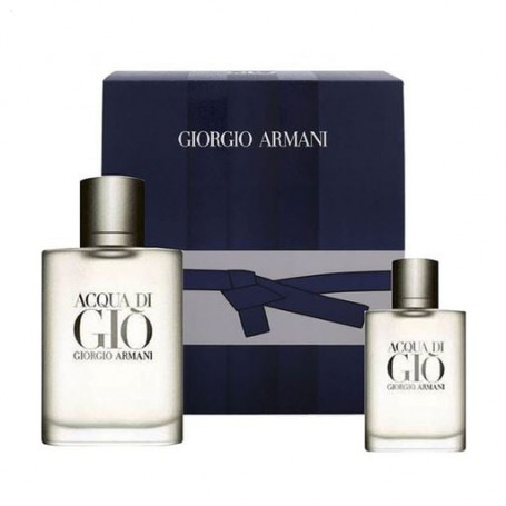 Парфюмированный набор мужской Giorgio Armani Acqua Di Gio Pour Homme (туалетная вода, 100 мл + туалетная вода, 30 мл)