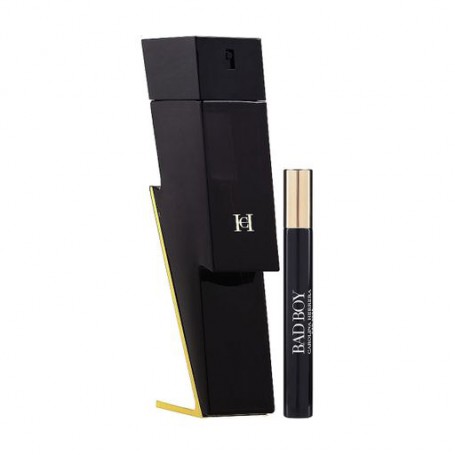 Парфюмированный набор мужской Carolina Herrera Bad Boy (туалетная вода, 100 мл + туалетная вода, 10 мл)