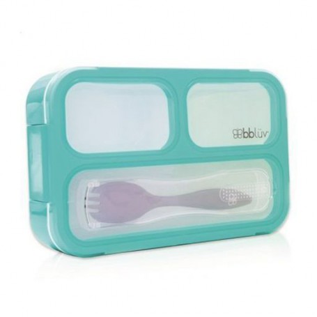 Детский ланчбокс Bbluv Bento 3 отделения, морская волна (B0123-A)