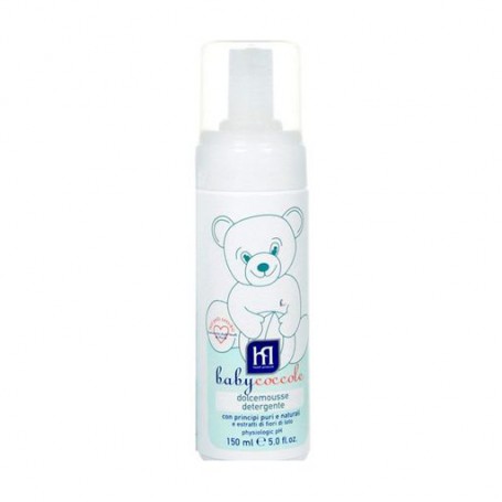 Детский очищающий мусс для купания Babycoccole Soft Mousse Cleanser, 0+, 150 мл