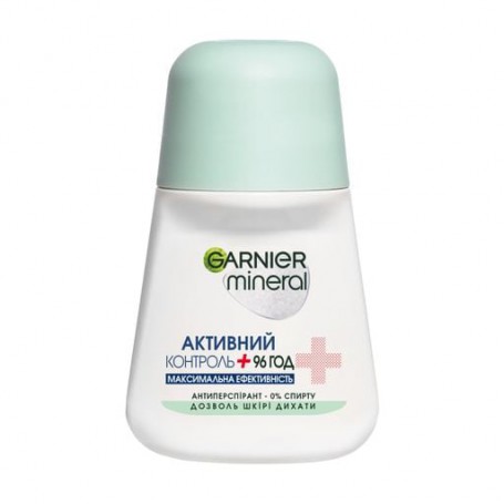 Шариковый антиперспирант Garnier Mineral Deodorant Активный Контроль +, женский, 50 мл
