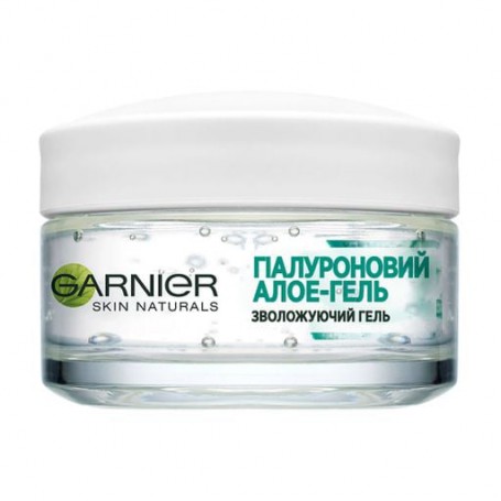 Гиалуроновый алоэ-гель для лица Garnier Skin Naturals Увлажняющий, для нормальной и комбинированной кожи, 50 мл