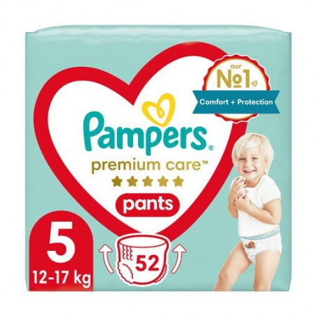 Подгузники-трусики Pampers Premium Care Pants, размер 5 (11–17 кг), 52 шт