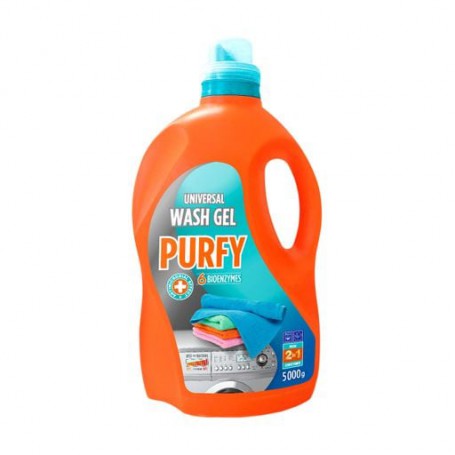 Жидкое средство для стирки тканей Purfy Universal, 5 кг
