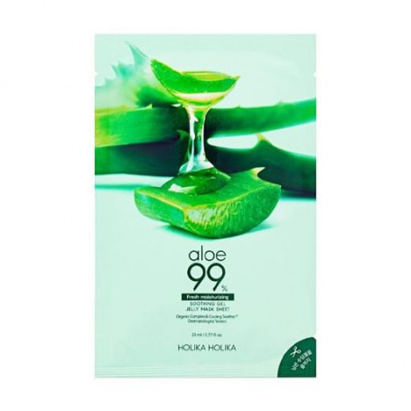 Гелева маска для лица Holika Holika Aloe 99% Soothing Gel Jelly Mask Sheet, 23 мл