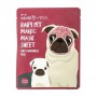 Тканевая маска для лица Holika Holika Baby Pet Magic Mask Sheet Anti-Wrinkle Pug Мопс, 22 мл