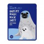 Тканевая маска для лица Holika Holika Baby Pet Magic Mask Sheet Whitening Seal Тюлень, 22 мл