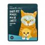 Тканевая маска для лица Holika Holika Baby Pet Magic Mask Sheet Soothing Cat Кошка, 22 мл