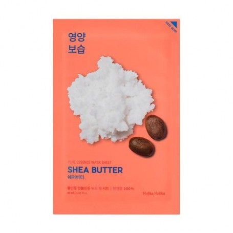 Питательная тканевая маска для лица Holika Holika Pure Essence Mask Sheet Shea Butter Масло ши, 23 мл
