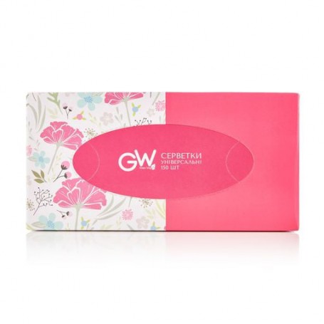 Косметические салфетки Green Way ФітоЛінія универсальные, 2-слойные, 150 шт