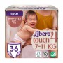 Подгузники-трусики Libero Touch Pants размер 4 (7-11 кг), 36 шт