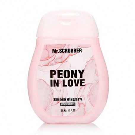 Питательный крем для рук Mr.Scrubber Peony in Love с маслом ши, 50 мл