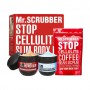 Антицеллюлитный набор Mr.Scrubber Stop Cellulite Hot & Cold (согревающий обертывание для тела, 250 г + холодное обертывание для 