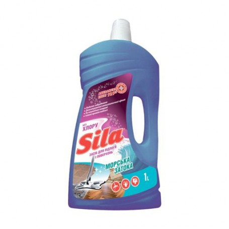 Средство для мытья полов и поверхностей Sila Морской залив, 1 л