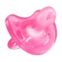 Пустышка силиконовая Chicco Physio Soft 16-36 мес розовая, 1 шт (02713.11.00.00)