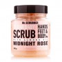 Сахарный скраб для тела Mr.Scrubber Sugar Baby Midnight Rose, 300 г