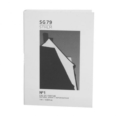 SG79 STHLM No 1 Парфюмированная вода унисекс, 1 мл (пробник)