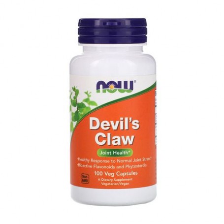 Пищевая добавка в капсулах Now Foods Devil's Claw Коготь дьявола, 100 шт
