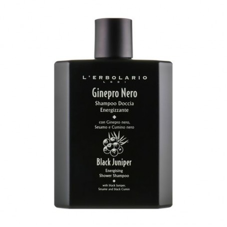 Шампунь-гель для душа L'Erbolario Ginepro Nero Shampoo Черный можжевельник, 250 мл