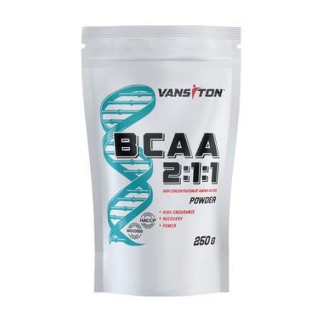 Пищевая добавка аминокислотный комплекс в порошке Vansiton BCAA 2:1:1, 250 г