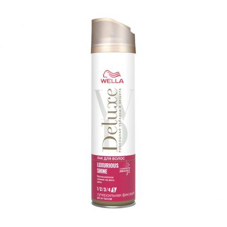 Лак для волос WELLA Deluxe Luxurious Shine суперсильная фиксация, 250 мл