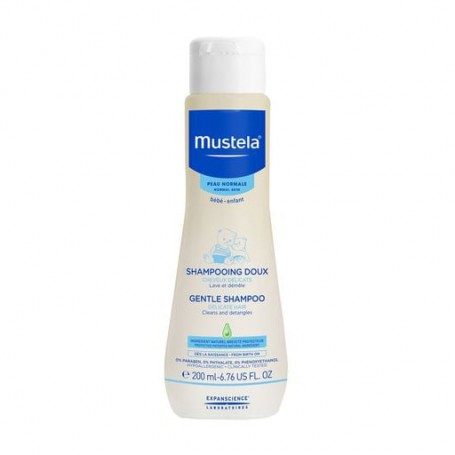 Детский смягчающий шампунь для волос Mustela Bebe Gentle Shampoo, 200 мл