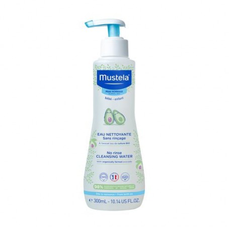Детская жидкость для очищения кожи Mustela Bebe No-Rinse Cleansing Water, 300 мл